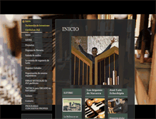 Tablet Screenshot of organo-navarra.com